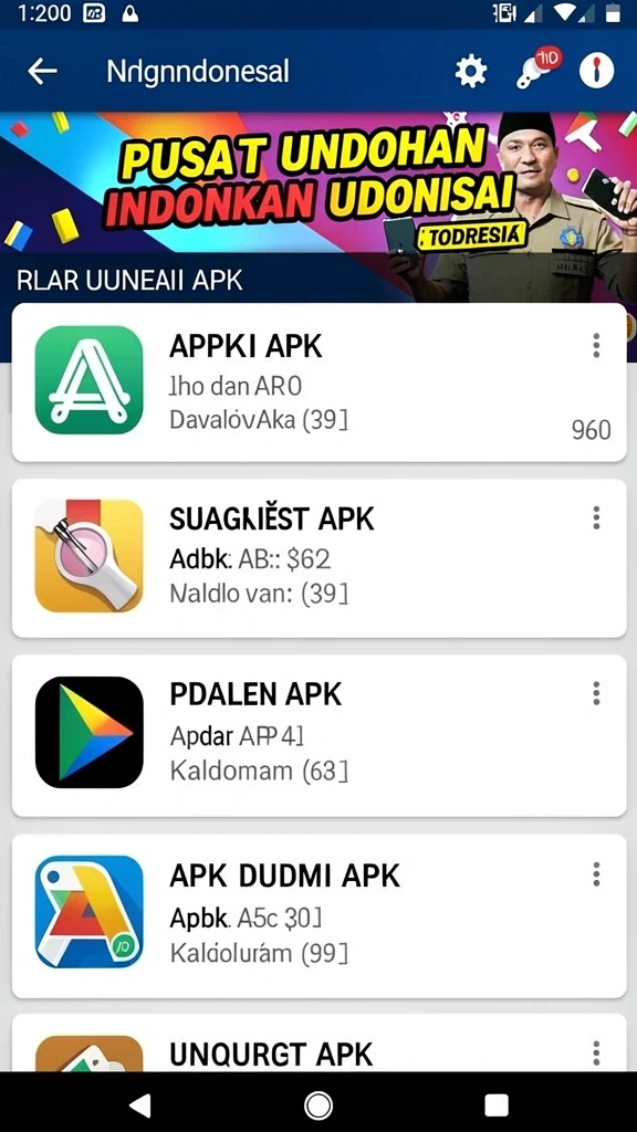 Tampilan utama aplikasi dyo1 App APK Terbaru yang intuitif dan efisien.